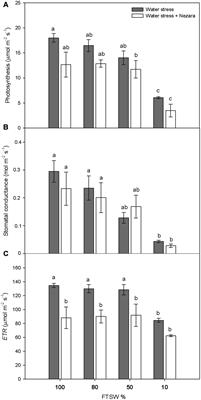 Infestation of Broad Bean (Vicia faba) by the Green Stink Bug (Nezara viridula) Decreases Shoot Abscisic Acid Contents under Well-Watered and Drought Conditions